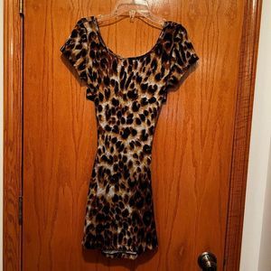 Womens Cheetah Dress